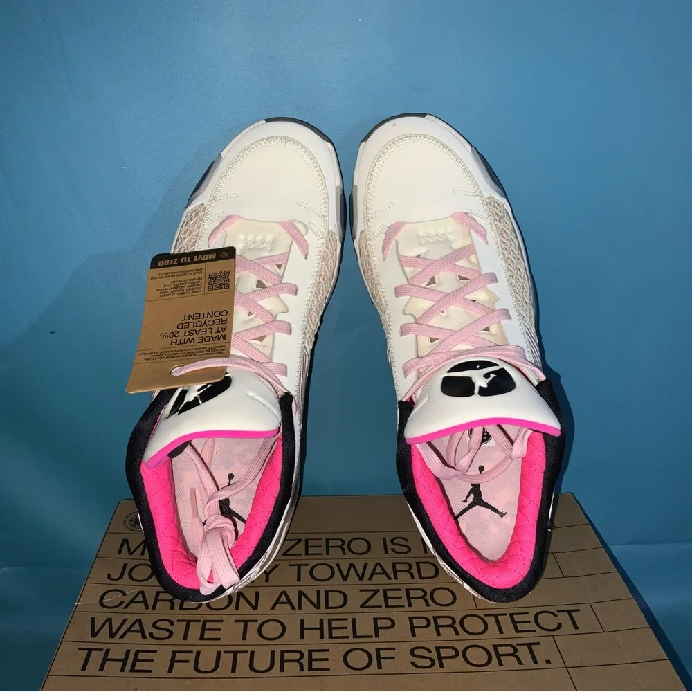 NEW Men's Jordan 38 Low Coconut Milk Size 10.5 FD2326-100 - Picture 5 of 8